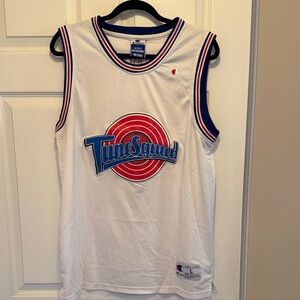 SPACE JAM MURRAY Champion White Tune Squad Basketball Jersey
